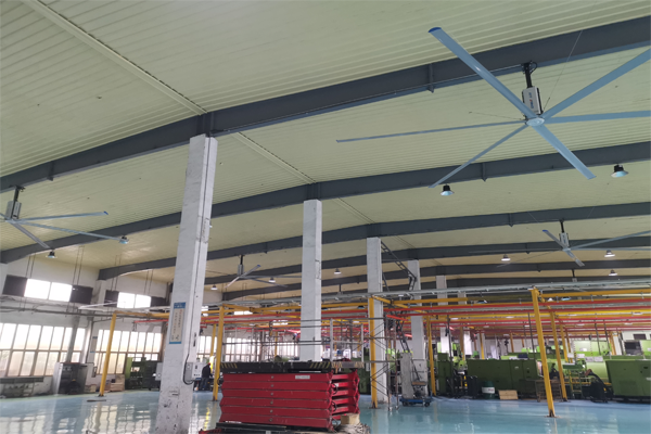 瑞泰風(fēng)廠房大吊扇廠家案例圖 瑞泰風(fēng)廠房大吊扇廠家案例圖