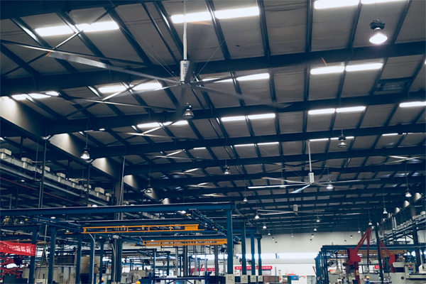 瑞泰風工業(yè)節(jié)能大吊扇廠家案例圖