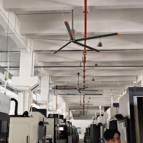 工廠車間如何正確選擇工業(yè)大風扇尺寸？